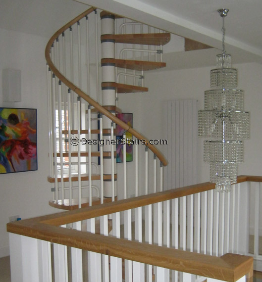 Spiral Staircase to loft